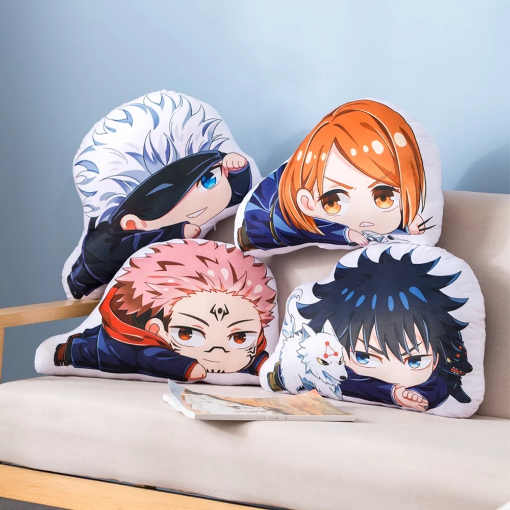 Gối nhồi bông mềm mại in hình nhân vật anime Kaisen Yuji Itadori 33x45cm TAYLOR1