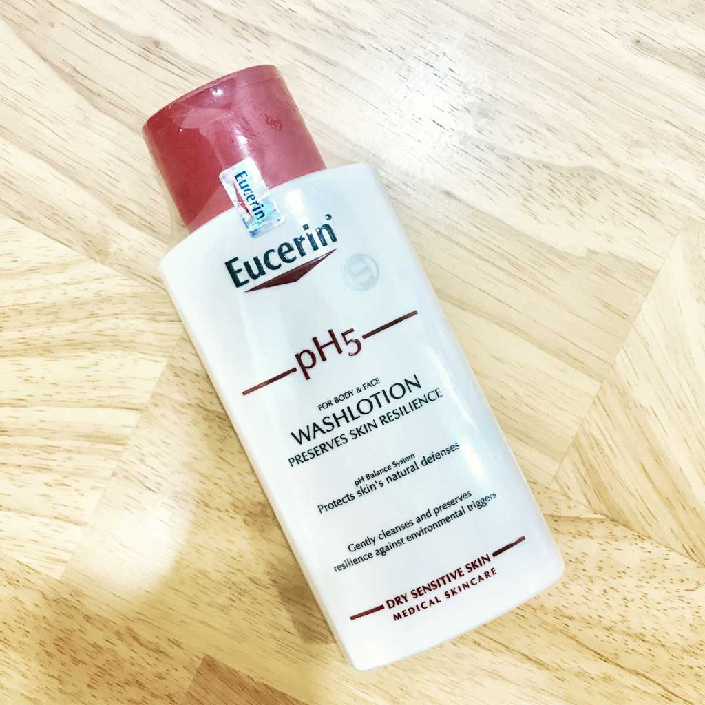 EUCERIN PH5 WASHLOTION 200ML - Sữa tắm cho da cơ thể nhạy cảm