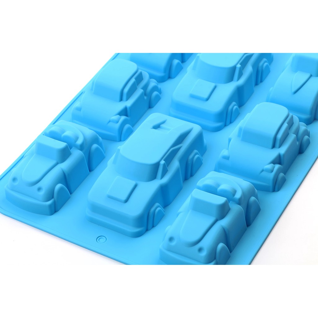 Khuôn Silicone Làm Bánh Tạo Hình Xe Hơi 3D Độc Đáo Tiện Dụng