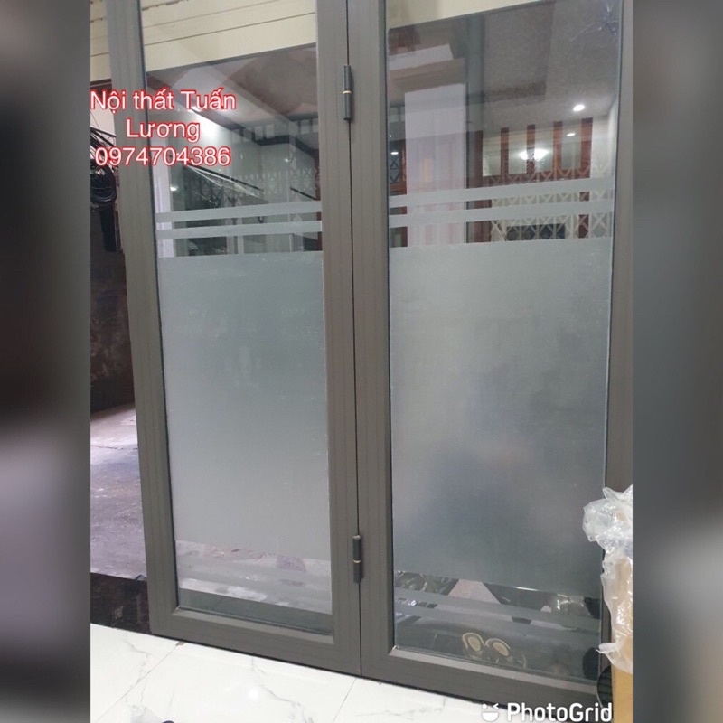 Giấy dán kinh mờ 120cm