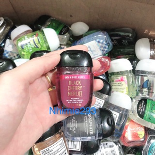 Gel rửa tay khô Bath Body Works Black Cherry Merlot Mỹ