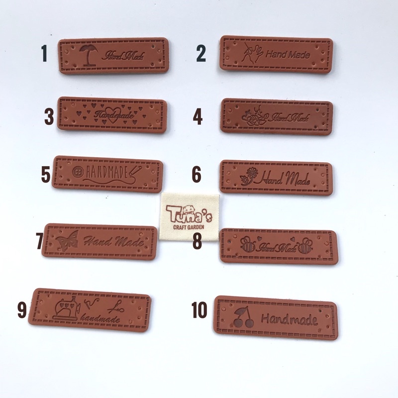 Tag da handmade, dùng trang trí túi ví da, túi vải, túi len và các sản phẩm handmade khác