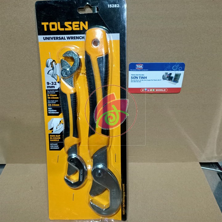 Bộ Mỏ Lết Tăng Đưa Tolsen 15282 (9 - 32mm)