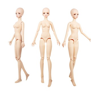 1/3 bjd nude doll with makeup or without makeup 62cm height bjd doll/toy