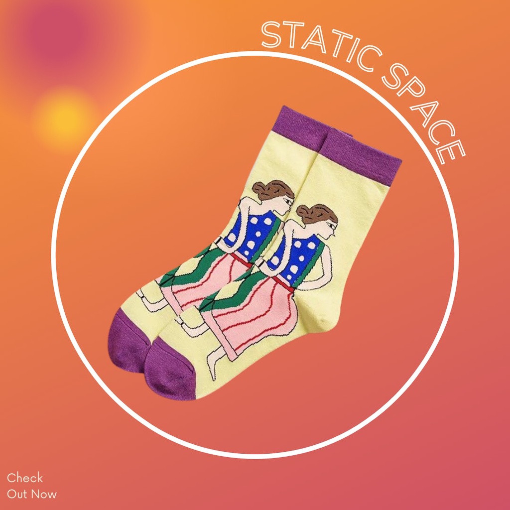 TẤT VỚ CAO CỔ CÔ GÁI FREESIZE - STATIC SPACE