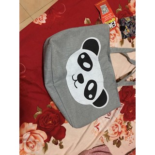 [SẴN][Có ảnh thật] Túi tote panda and milk