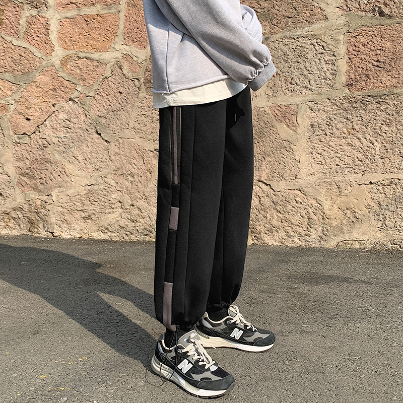 Quần Thể Thao Dáng Rộng Phối Dây Rút Phong Cách Thời Trang Harajuku 2021 | BigBuy360 - bigbuy360.vn