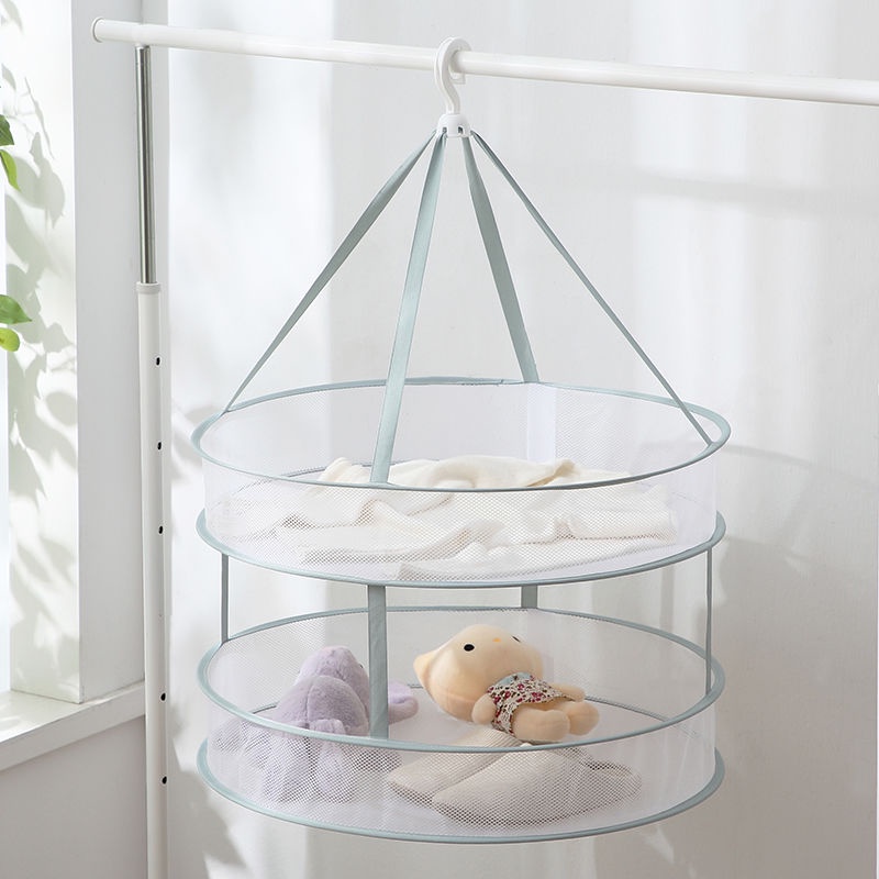 Giỏ quần áo, mạng lưới, Ngói, sấy khô, túi áo len gia đình, giá phơi chuyên dụng cho phụ nữ, tất phơi, đồ tạo tác