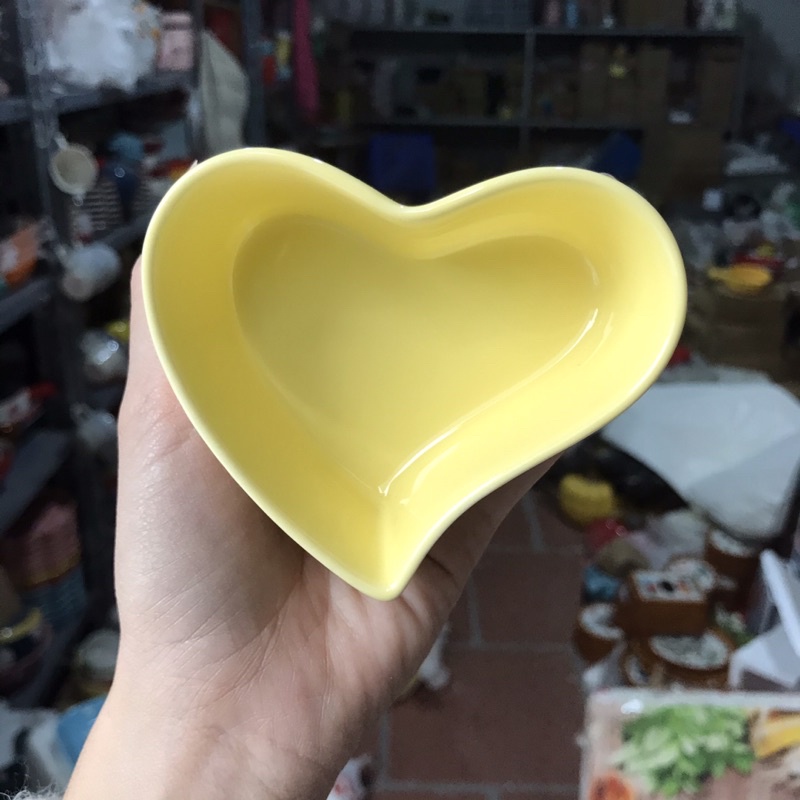 Bát tim lượn để đồ ăn dặm, đựng gia vị