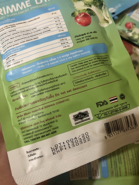 (Mẫu mới 2020)Detox Thái Lan viên uống khử mỡ giải độc PRIMME DTX | BigBuy360 - bigbuy360.vn