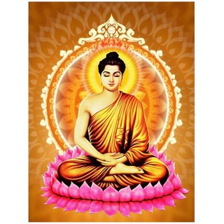 Tranh đính đá toàn bộ - Phật Thích Ca