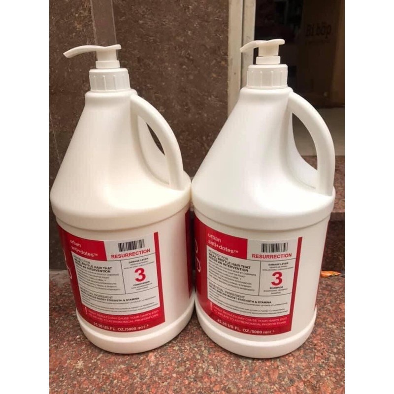GỘI XẢ CAN TIGI 5L