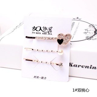 Set 3 kẹp tóc nữ