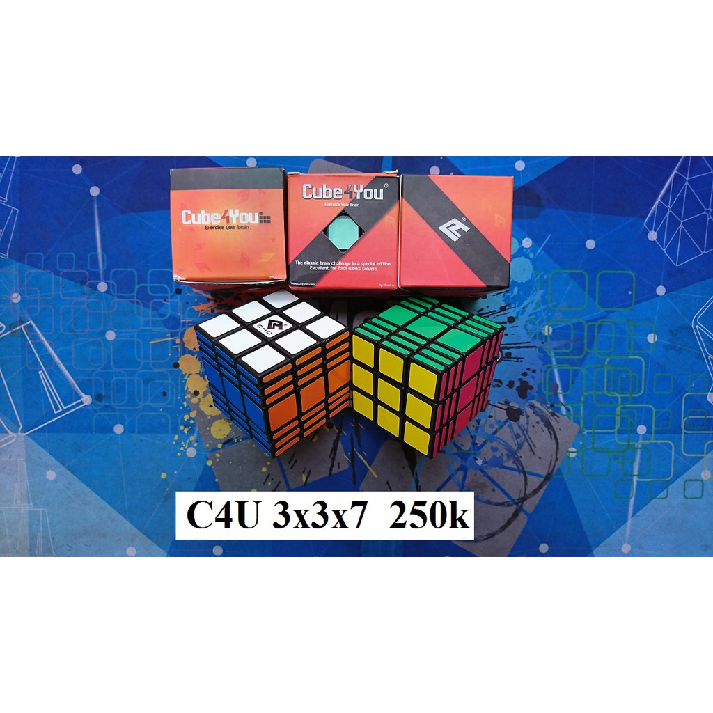 Rubik C4U 3x3x5m 3x3x7, Giagminx Cổ Và Hiếm Dành Cho Nhà Sưu Tập Rubik