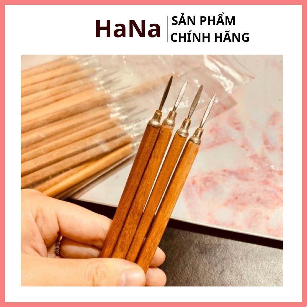 Cây lấy khóe nail cán gỗ