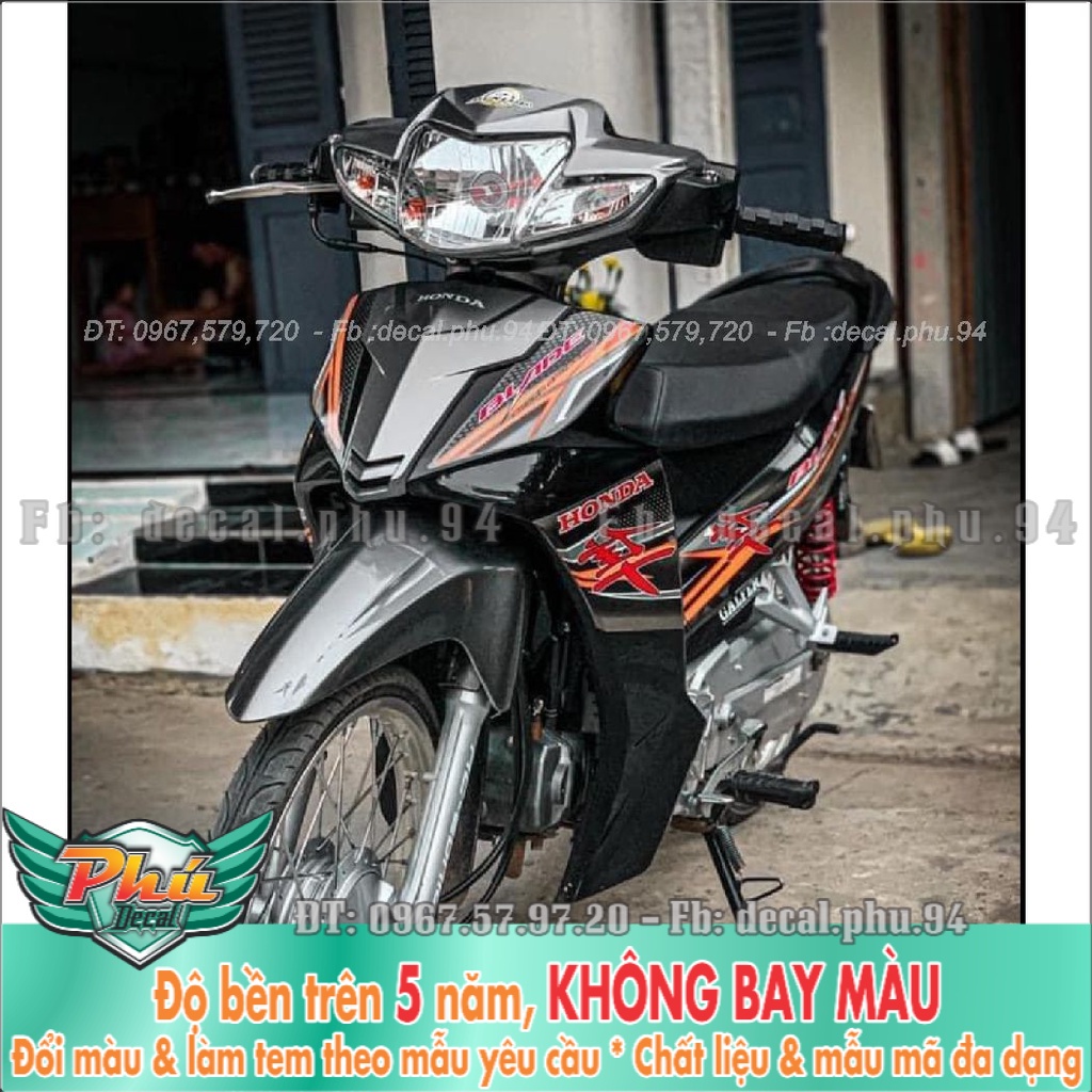 Tem Rời Blade Hayabusa đen (K) -1