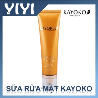 Sữa rửa mặt Kayoko vàng, sữa rửa mặt sạch nhờn dưỡng ẩm chống khô da Kayoko vàng .
