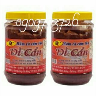 Combo 2 hủ mắm cá cơm Dì Cẩn 500mg