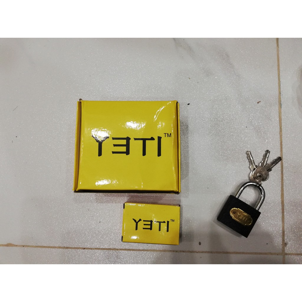 [Giá tốt] Ổ khóa tri Yeti / Yofi đen