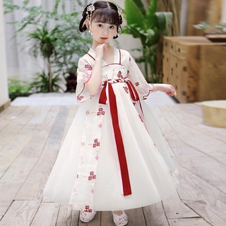 Bộ hán phục phong cách trung hoa cho bé gái