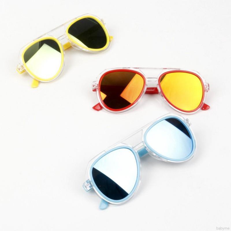 Kính mát chống tia UV kiểu dáng dễ thương dành cho các bé
