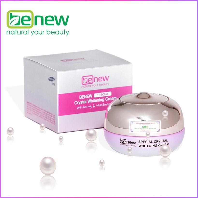 Kem dưỡng trắng da Benew Special Crystal Whitening Cream 50ml