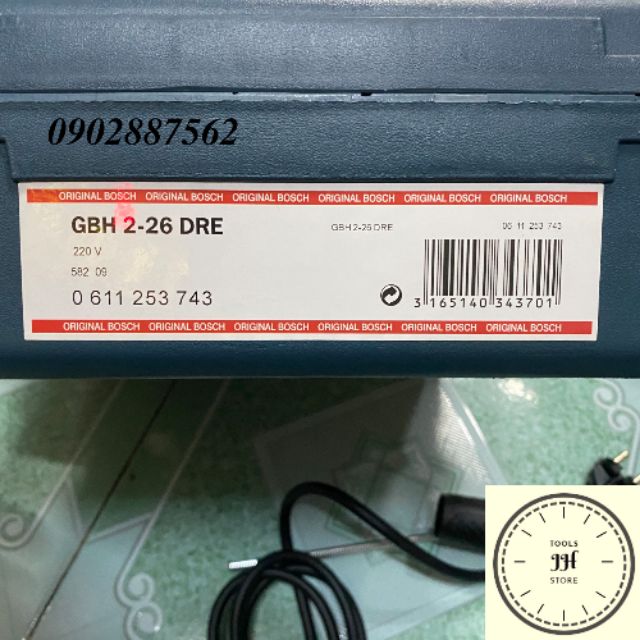 Máy khoan bosch 3 chức năng GBH 2-26 DRE hàng loại 1