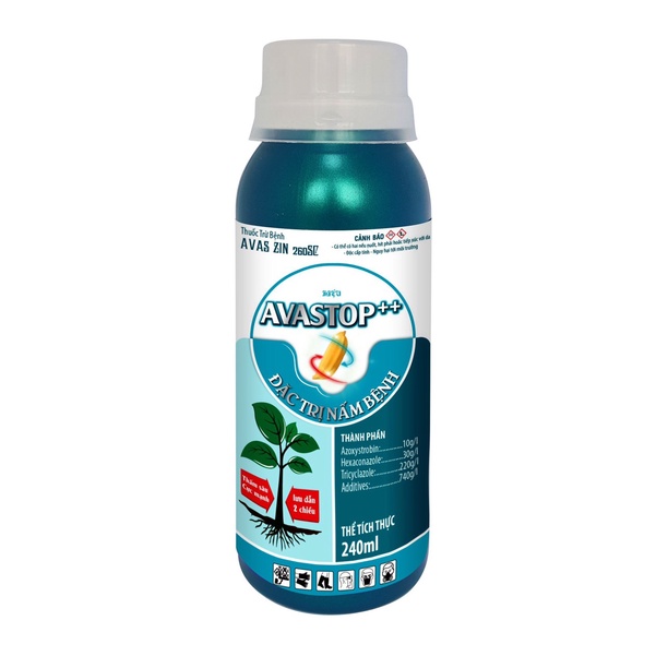 Thuốc trừ bệnh cây trồng AVASTOP ++ chai 240 ml