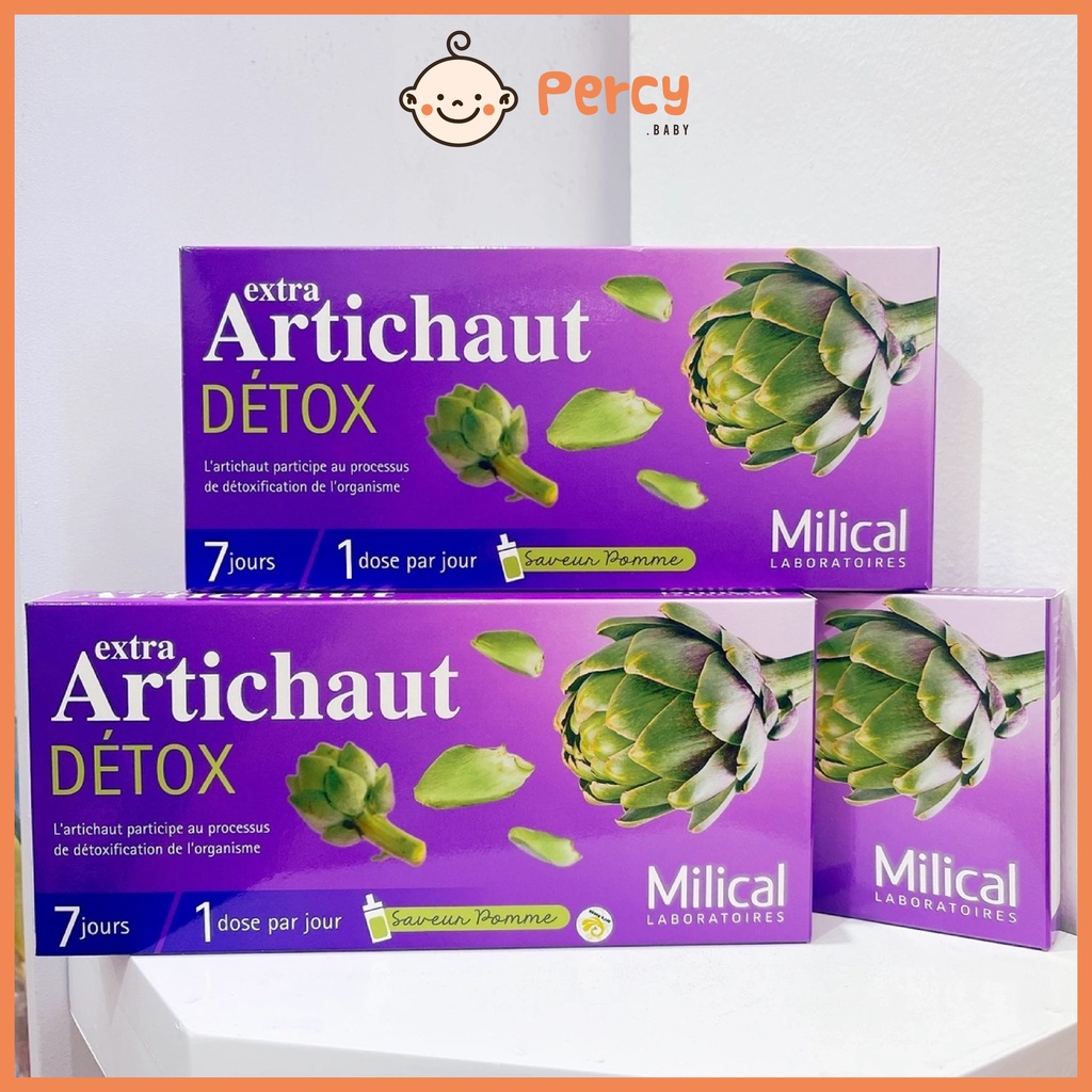 Nước Detox Milical Extra Artichaut 7 ống