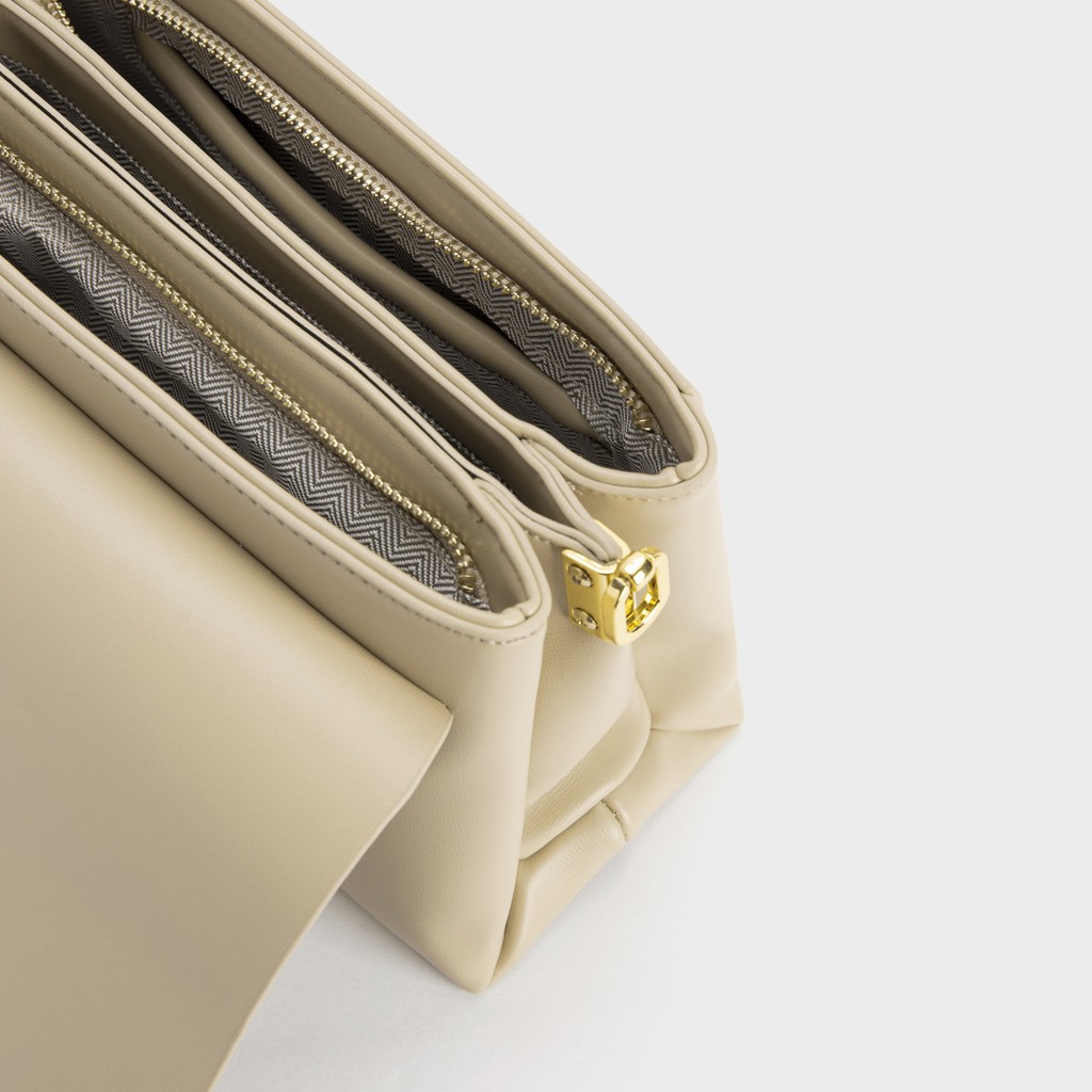 [Mã WABRWB24 giảm 30K đơn 99K] Túi Xách Nữ Đeo Chéo Khóa Gập Da Mềm Sz 23 HAPAS - TST23208 | BigBuy360 - bigbuy360.vn