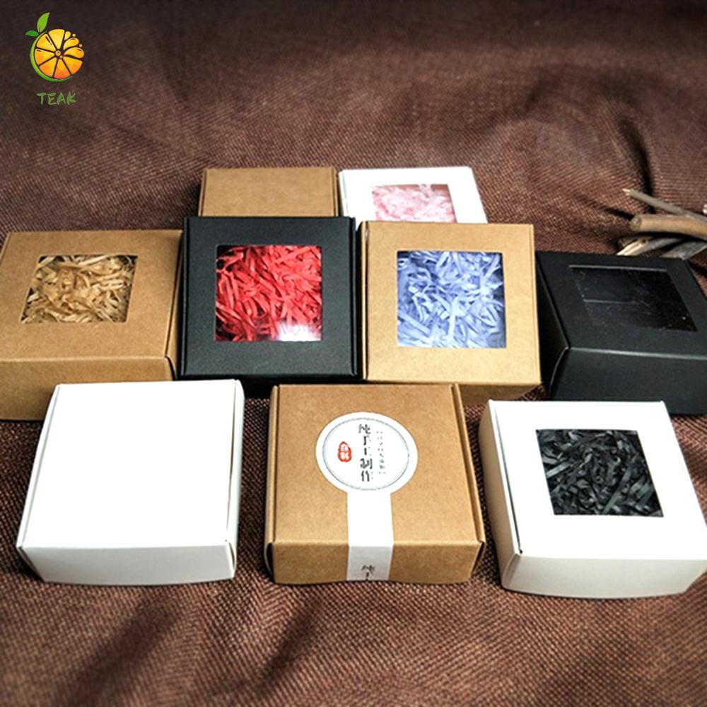 Bộ 10 hộp đựng bánh bằng giấy kraft cho lễ valentine | BigBuy360 - bigbuy360.vn