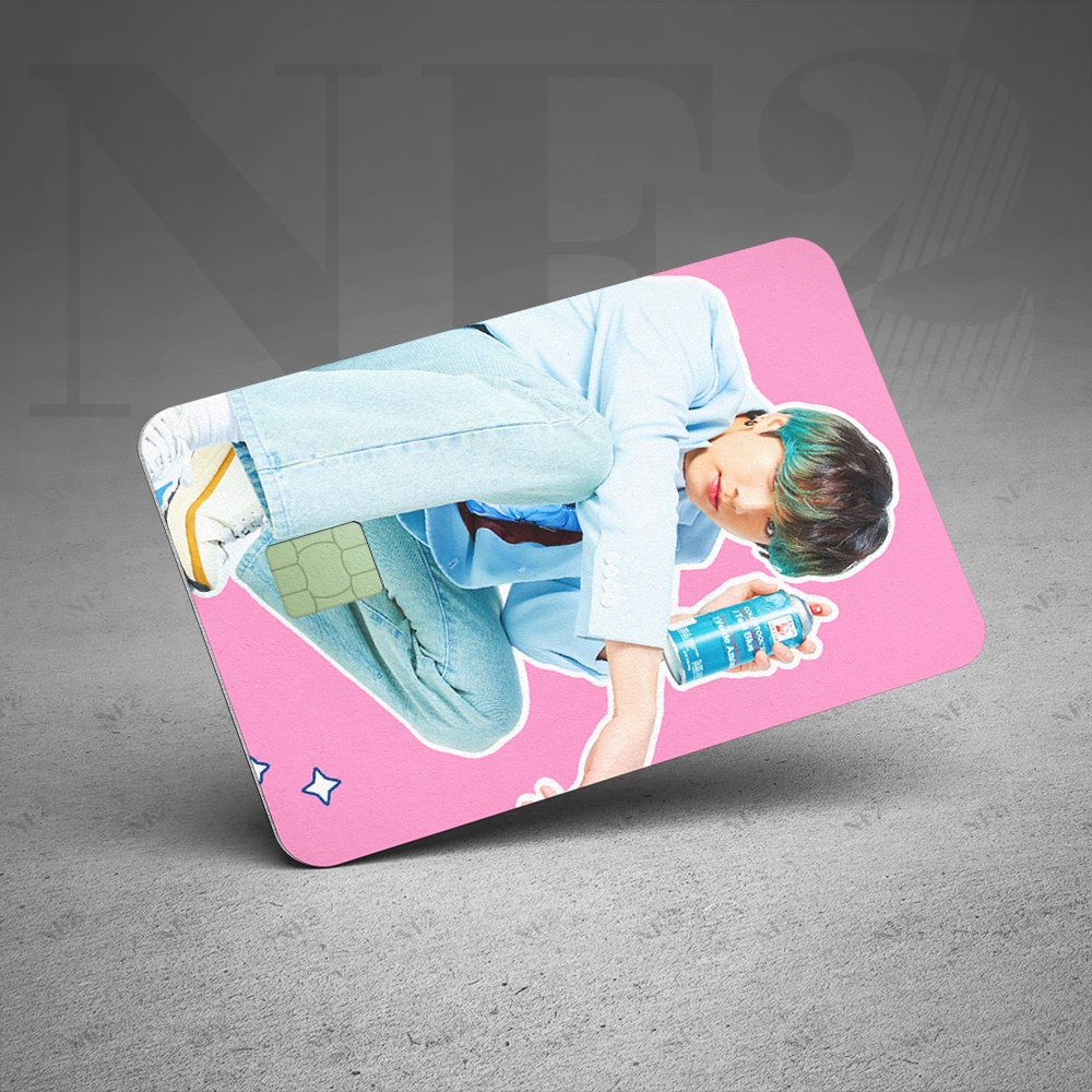 MAP OF THE SOUL 7 BTS - Decal Sticker Thẻ ATM  Miếng Dán Trang Trí NF2 Card