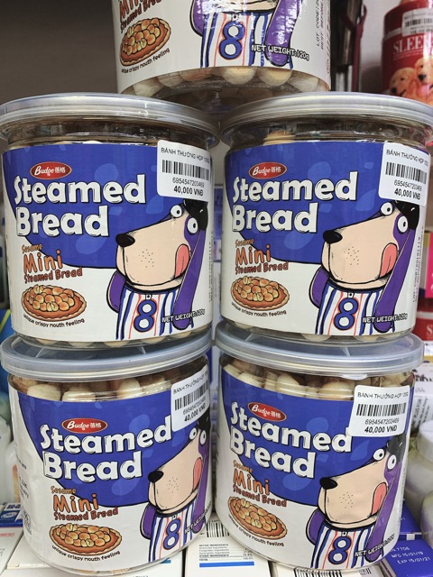 Bánh thưởng cho chó Steamed Bread
