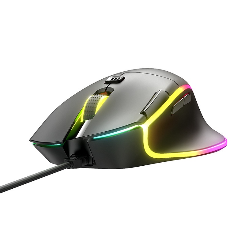 Chuột gaming INPHIC PW8, chuột chơi game 7200DPI, 13 chế độ LED - Raven Gaming Gear