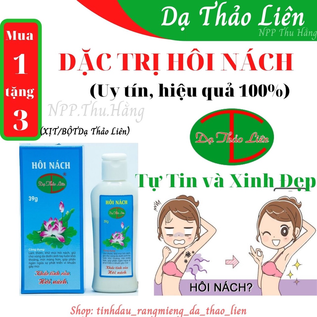 Bột Hôi Nách Dạ Thảo Liên - xịt hôi nách Dạ Thảo Liên