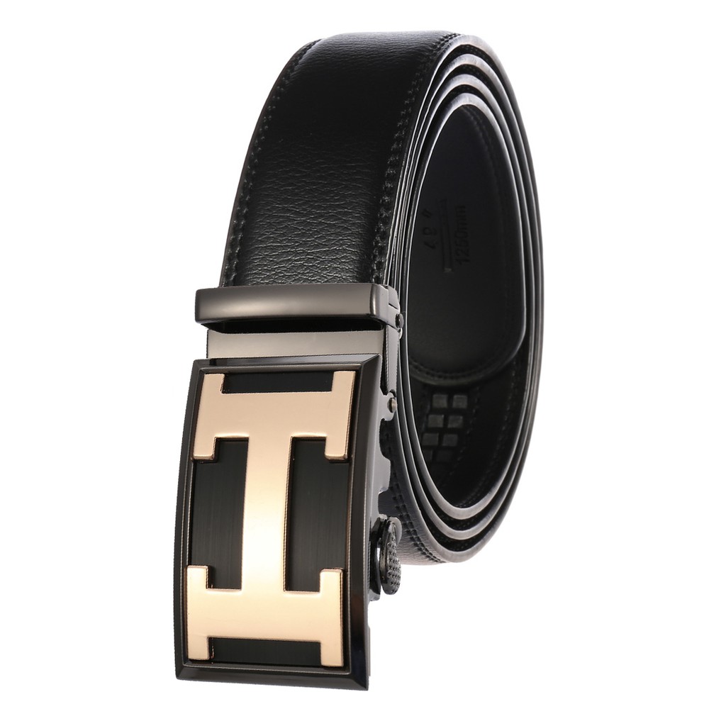 Thắt Lưng Nam Da Bò Cao Cấp Khóa Tự Động NUTUSHOP - NT170