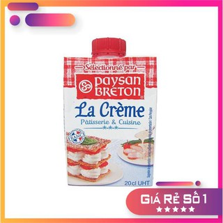 Whipping cream Paysan Breton 200 ml