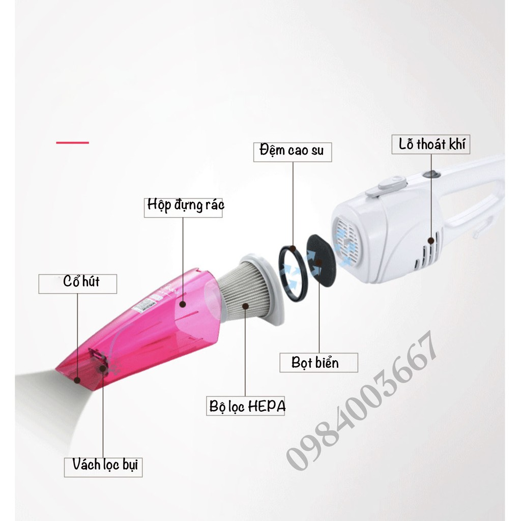 [Mã ELMS5 giảm 7% đơn 300K] Chính hãng - Máy hút bụi MIDEA 5.0 PLUS - Hút bụi nhà & oto - Máy hút cầm tay đa năng | BigBuy360 - bigbuy360.vn