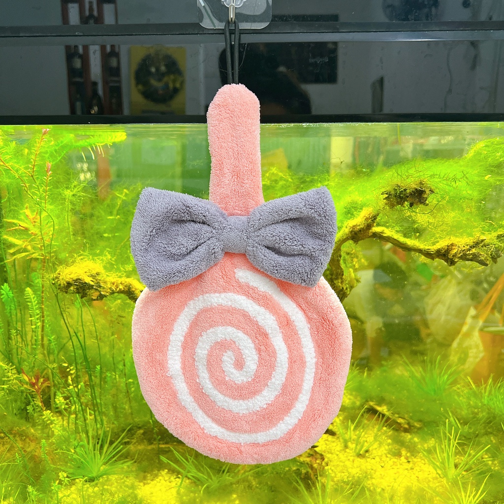 Khăn Lau Tay Nhà Bếp Hình Đáng Yêu  Vải Mềm Mại Thấm Nước Cực Tốt