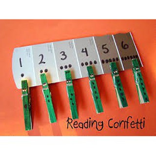 Set 25 Kẹp Gỗ Đủ Màu