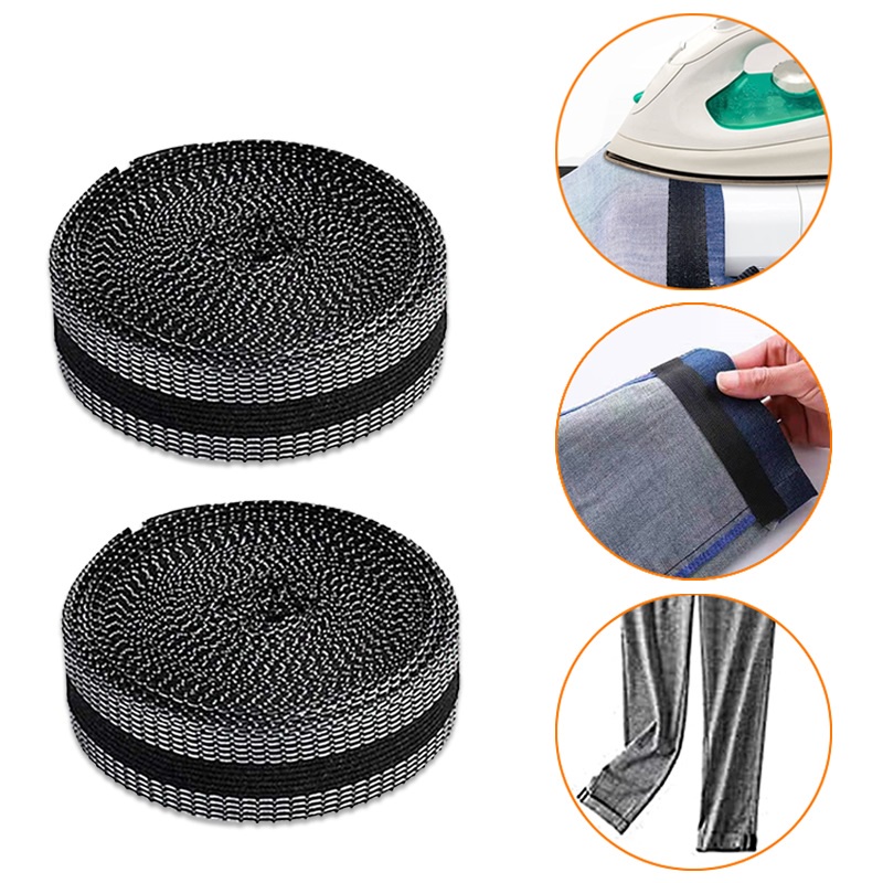 Cuộn Băng Keo Dán Viền Quần Áo Dài 1/2/3/5M DIY Không Khâu