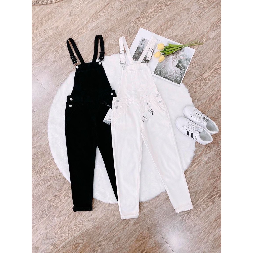 Quần yếm jeans nữ dáng dài  | BigBuy360 - bigbuy360.vn