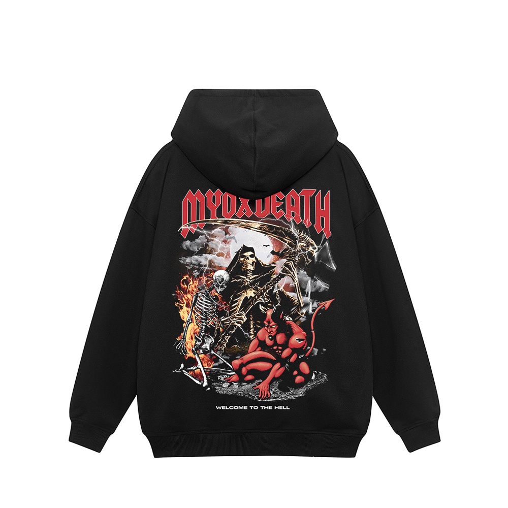 Áo Hoodie Nam MYO X DEATH Helloween