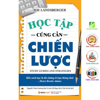 Sách - Học tập cũng cần chiến lược - AlphaBooks