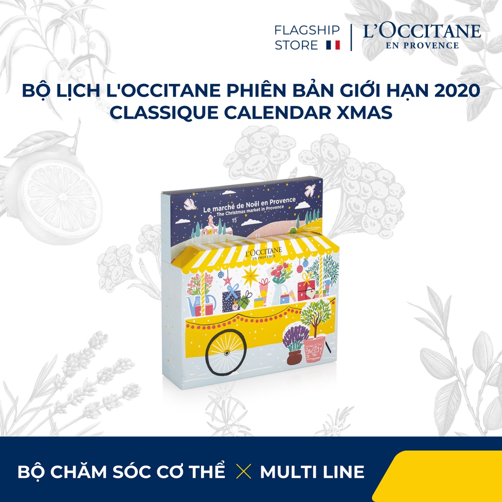 Bộ lịch L'Occitane phiên bản giới hạn L'Occitane