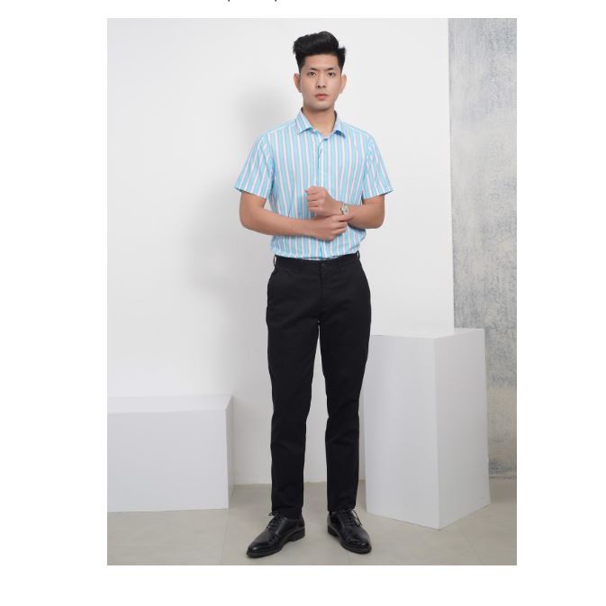 Áo sơ mi nam ngắn tay Aristino ASS067S8 | BigBuy360 - bigbuy360.vn