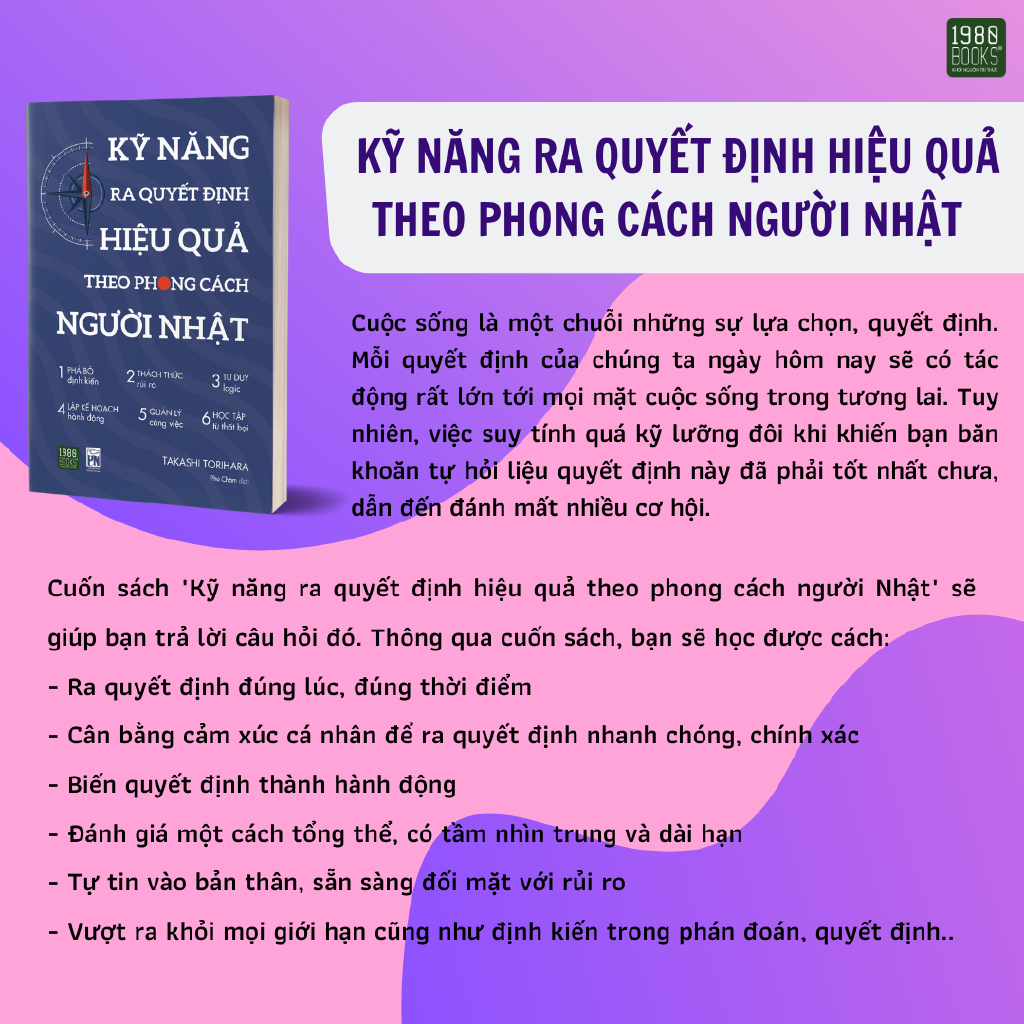 Sach Kỹ Năng Ra Quyết định Hiệu Quả Theo Phong Cach Người Nhật