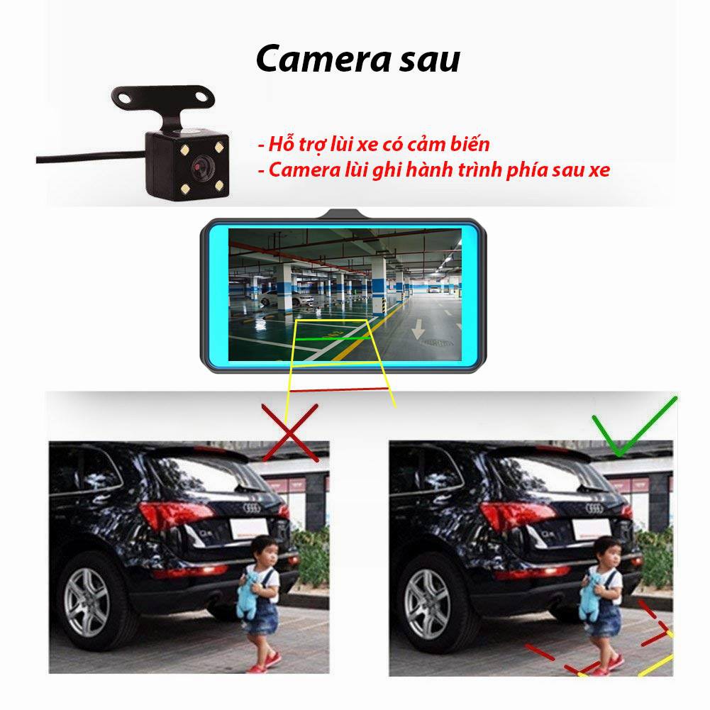 Camera hành trình HD Vision A17 1296p siêu đa năng tiện lợi tặng camera lùi 4 led chống nước, chống va đập -TC AUTO | BigBuy360 - bigbuy360.vn