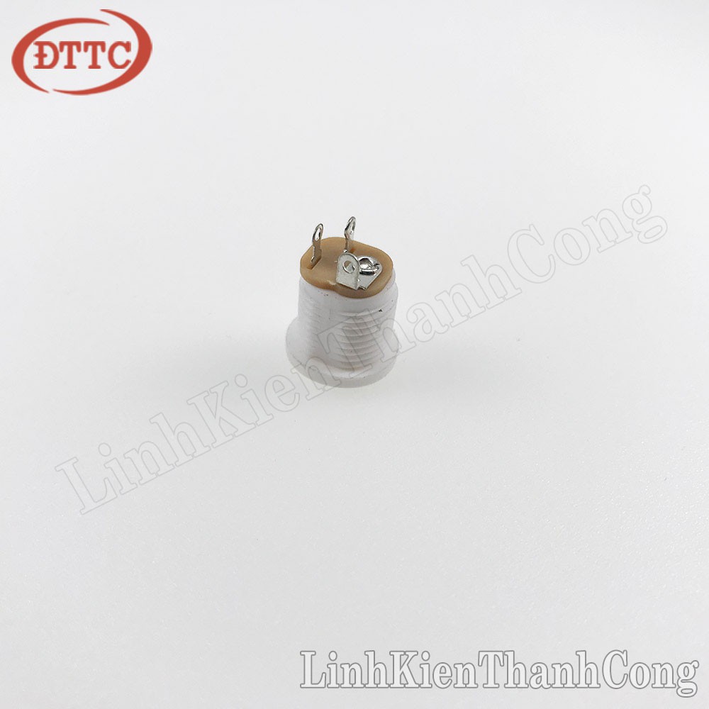 Jack DC Cái 5.5x2.1mm Màu Trắng