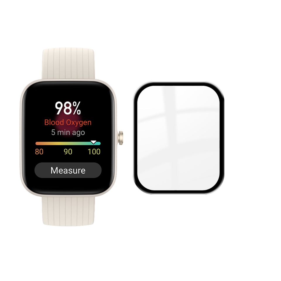 Phim Dán Bảo Vệ Màn Hình Cho Đồng Hồ Thông Minh Huami Amazfit Bip 3 / 3 Pro Kèm Phụ Kiện